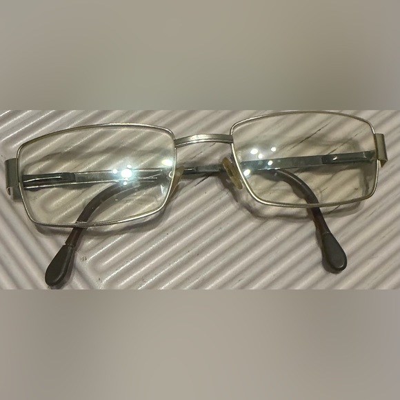 Silver Rectangular Glasses - Picture 1 of 3